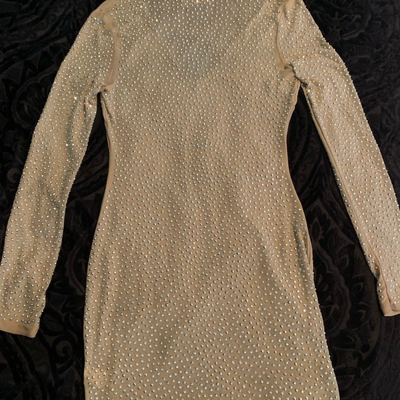 Fashion Nova Rhinestone Going Out Dress - Picture 6 of 7